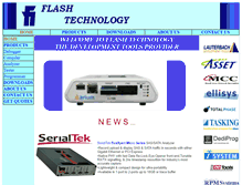Tablet Screenshot of flashtech.com.sg